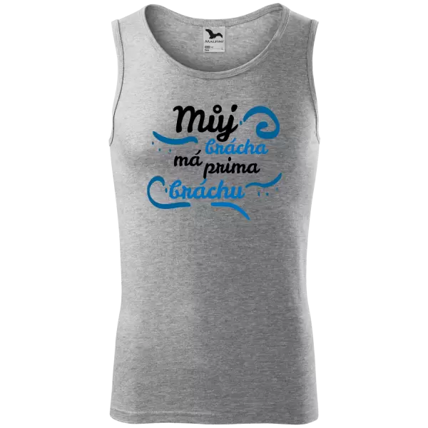 Pánské tílko Můj brácha má prima bráchu