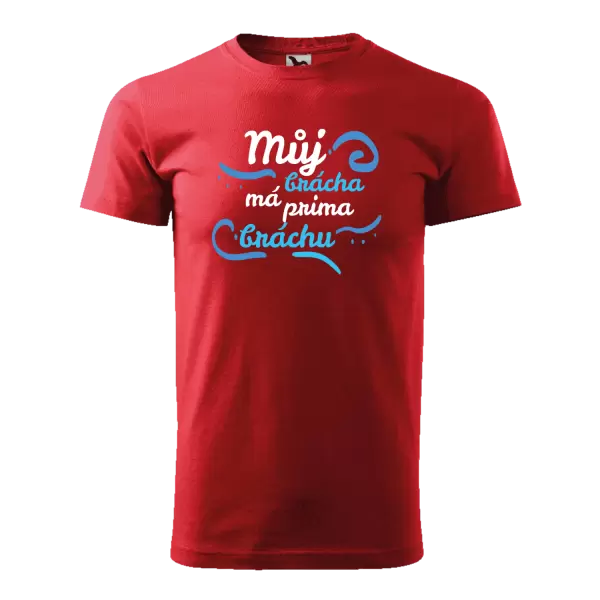 Pánské tričko Můj brácha má prima bráchu
