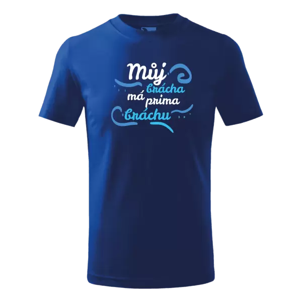 Dětské tričko Můj brácha má prima bráchu