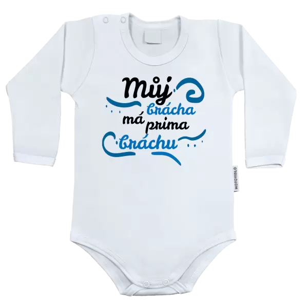 Dětské body Můj brácha má prima bráchu