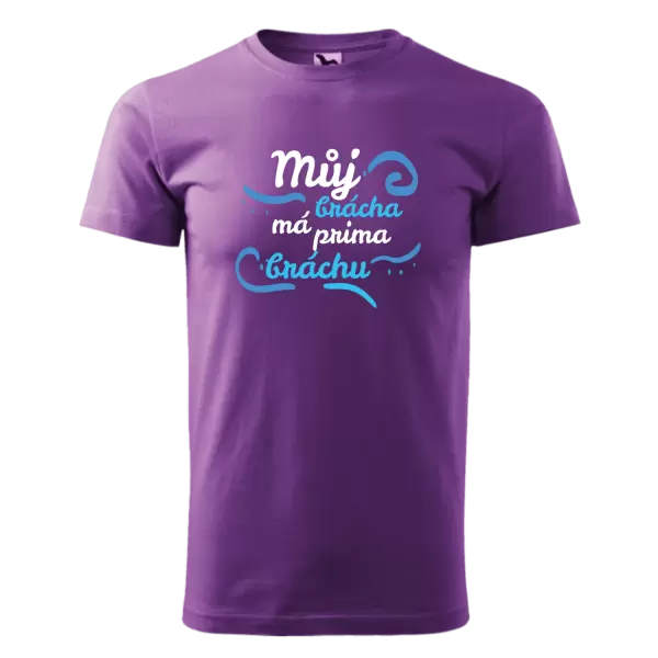 Pánské tričko Můj brácha má prima bráchu