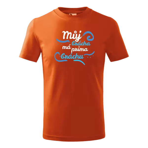 Dětské tričko Můj brácha má prima bráchu