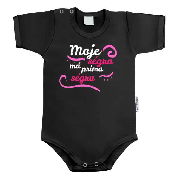 Dětské body Moje ségra má prima ségru