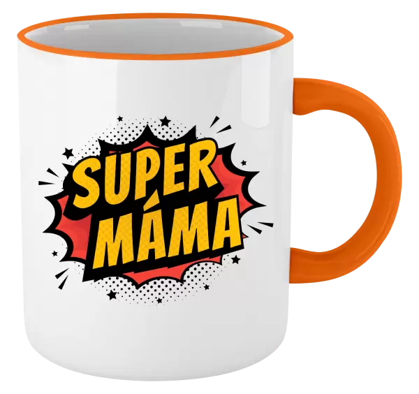 Hrnek Supermáma - bublina