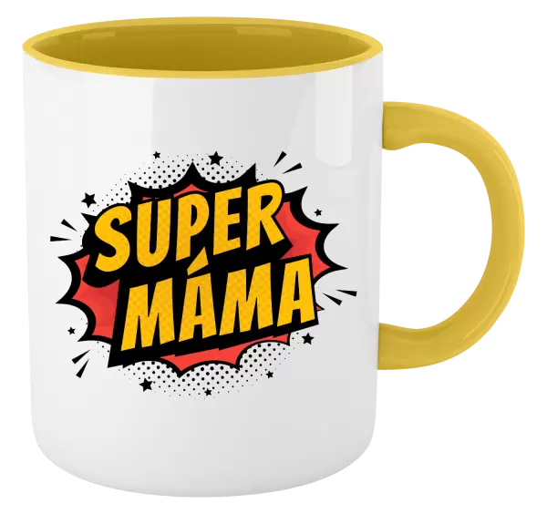Hrnek Supermáma - bublina