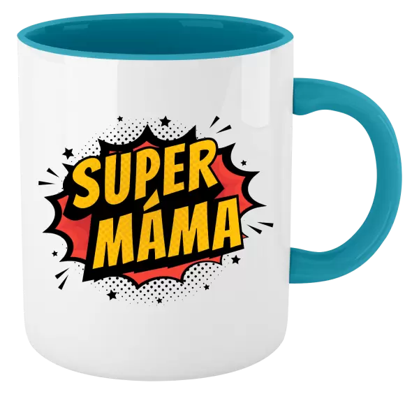 Hrnek Supermáma - bublina