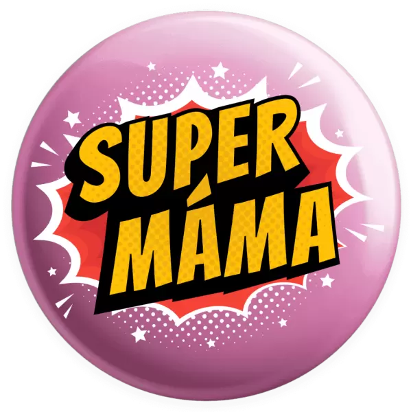 Placka Supermáma - bublina