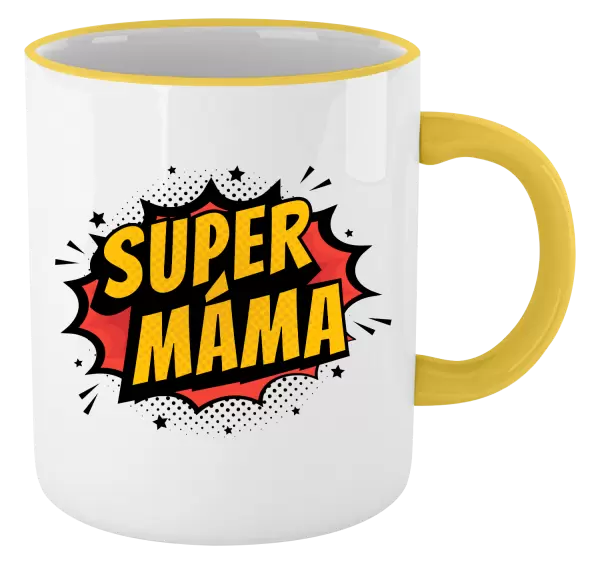 Hrnek Supermáma - bublina