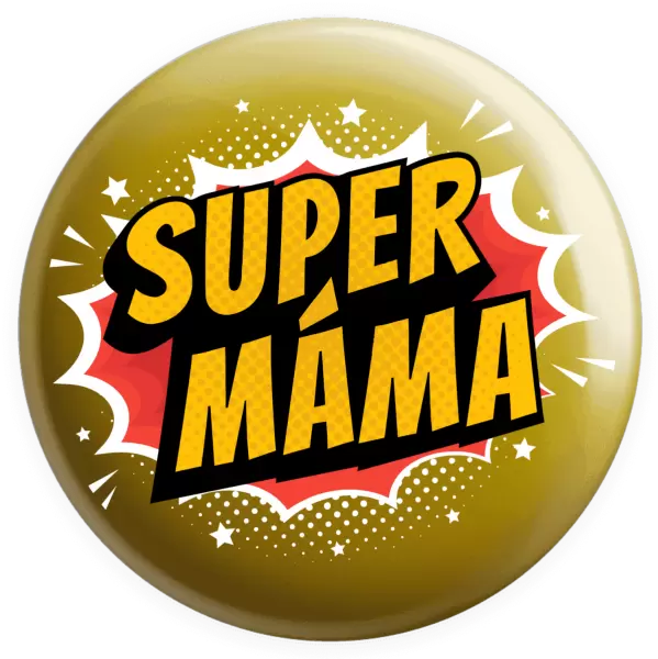 Placka Supermáma - bublina