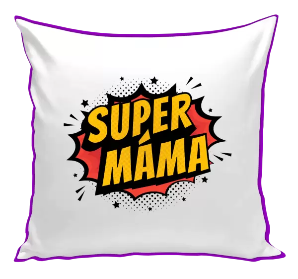 Polštář Supermáma - bublina