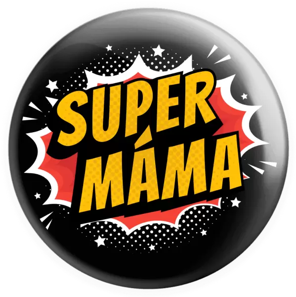 Placka Supermáma - bublina