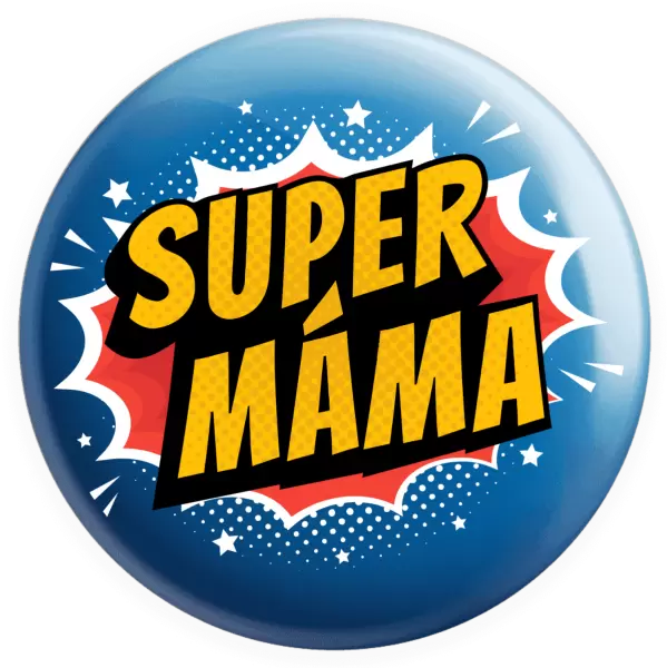 Placka Supermáma - bublina