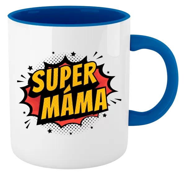 Hrnek Supermáma - bublina