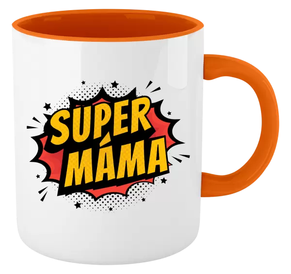 Hrnek Supermáma - bublina