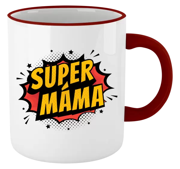 Hrnek Supermáma - bublina