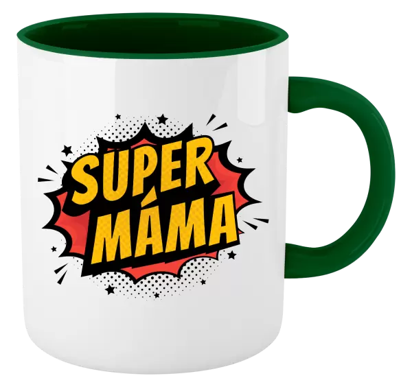 Hrnek Supermáma - bublina