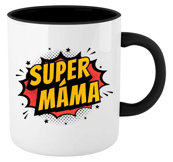 Hrnek Supermáma - bublina