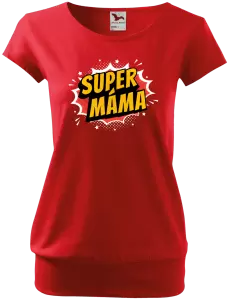 Dámské tričko Supermáma - bublina