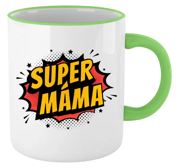 Hrnek Supermáma - bublina