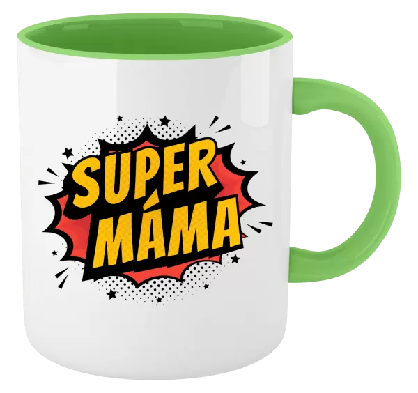 Hrnek Supermáma - bublina