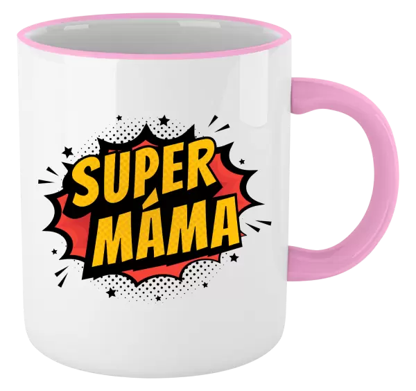 Hrnek Supermáma - bublina