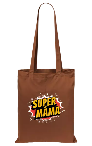 Látková taška Supermáma - bublina