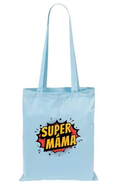 Látková taška Supermáma - bublina