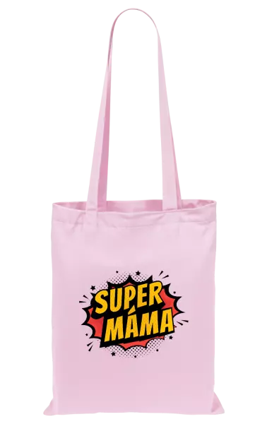Látková taška Supermáma - bublina