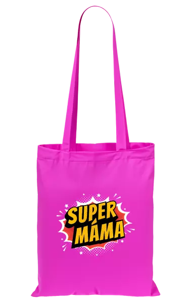 Látková taška Supermáma - bublina