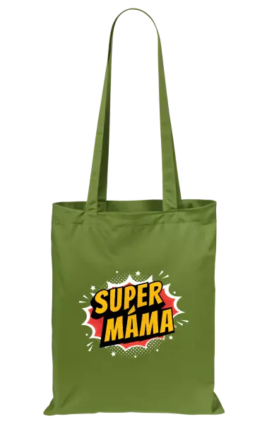 Látková taška Supermáma - bublina