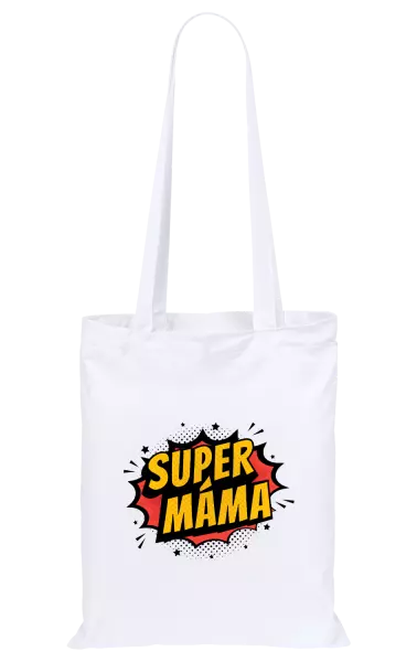 Látková taška Supermáma - bublina