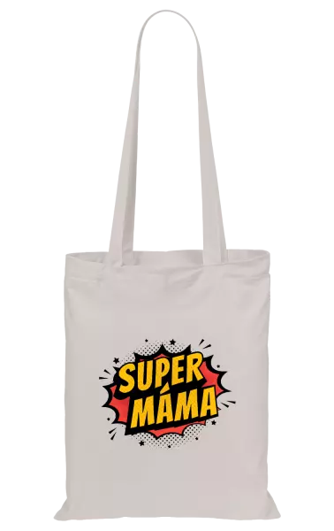 Látková taška Supermáma - bublina