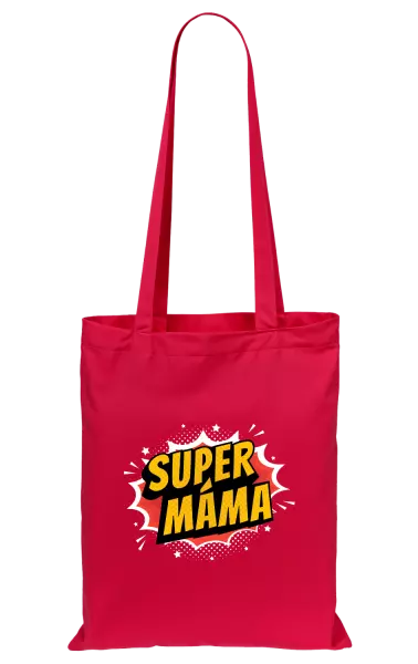 Látková taška Supermáma - bublina