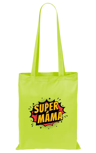 Látková taška Supermáma - bublina