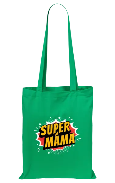 Látková taška Supermáma - bublina