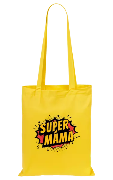 Látková taška Supermáma - bublina