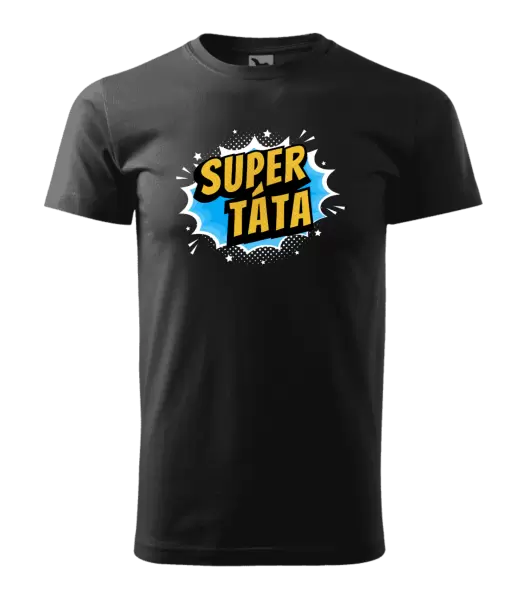 Pánské tričko Supertáta - bublina