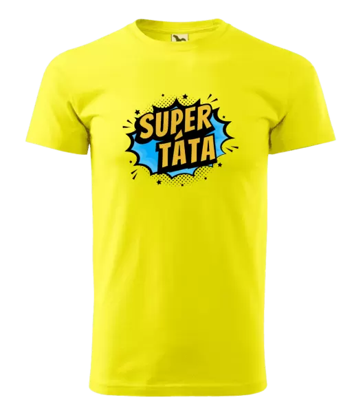 Pánské tričko Supertáta - bublina