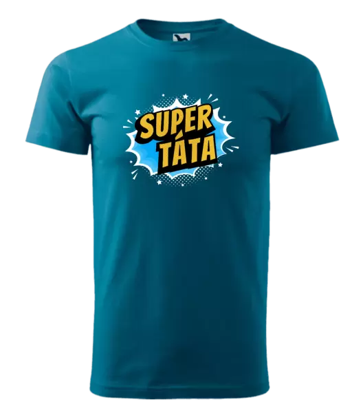 Pánské tričko Supertáta - bublina