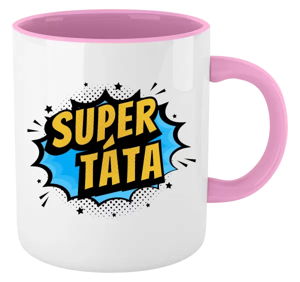 Hrnek Supertáta - bublina