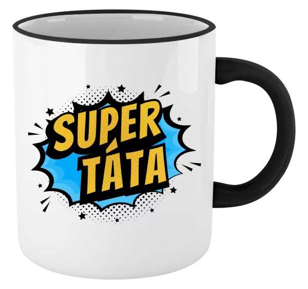 Hrnek Supertáta - bublina
