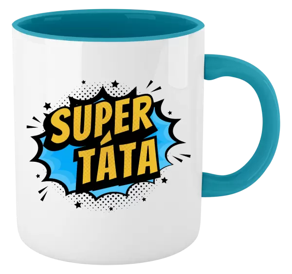 Hrnek Supertáta - bublina