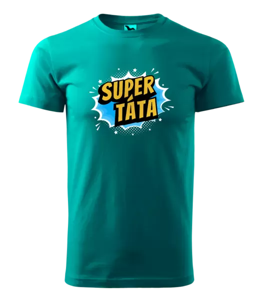 Pánské tričko Supertáta - bublina