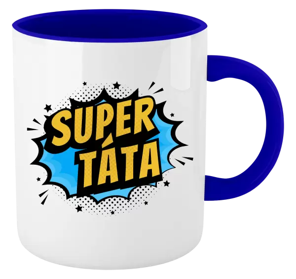 Hrnek Supertáta - bublina