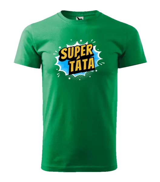 Pánské tričko Supertáta - bublina