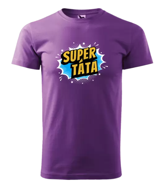Pánské tričko Supertáta - bublina