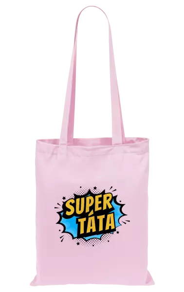 Látková taška Supertáta - bublina
