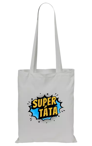 Látková taška Supertáta - bublina