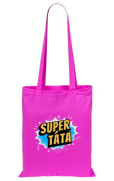 Látková taška Supertáta - bublina