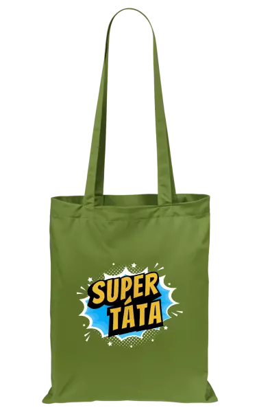 Látková taška Supertáta - bublina